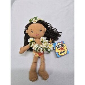 Island Friends Soft Hawaiian Doll Emma from Maui, Hawaii- No Skirt